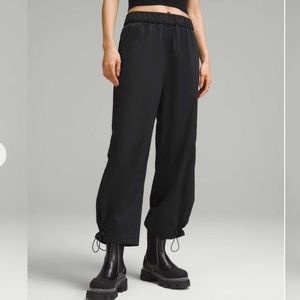 Lululemon Thick Banded Grey Sweats Size 8